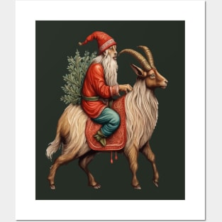 Julbocken Yule Goat A Creature Of Scandanivian Mythology Posters and Art